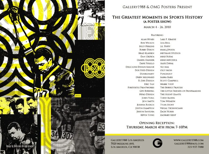 G1988 'Greatest Moment In Sports' Art Show Opening Tonight