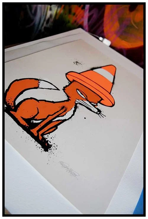 Mau Mau 'Traffic Fox' Print Release SNEAK PEAK