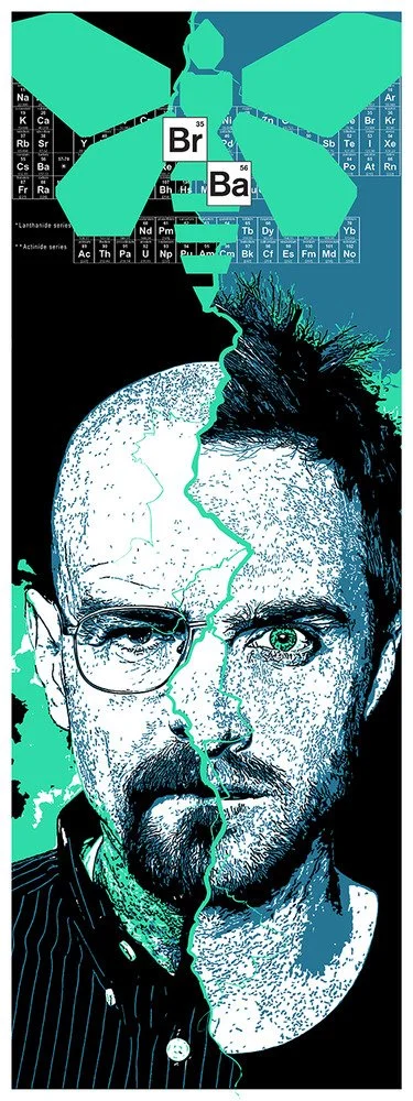 Jon Allen 'I Am Awake' Breaking Bad Print Available