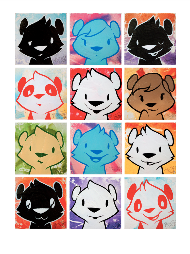 Philip Lumbang 'Hella Bears' Print Available