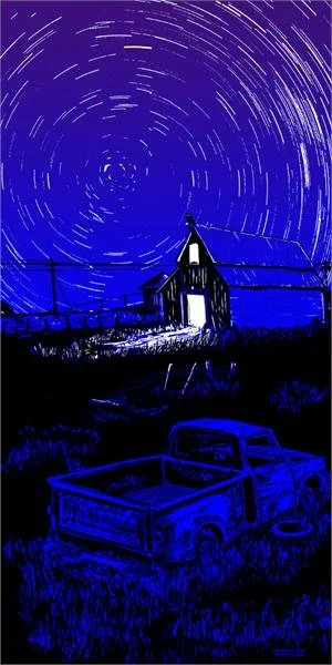 Tim Doyle 'Low Level Owl' + 'Appleseed Cast' Prints Available