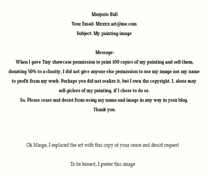 Marjorie Ball 'Aftermath III' Print Available