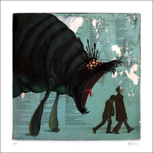 Kevin Bannister 'The End' Print Available