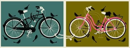 Methane Studio Robert Lee 'Bird Bike Love' Set Available