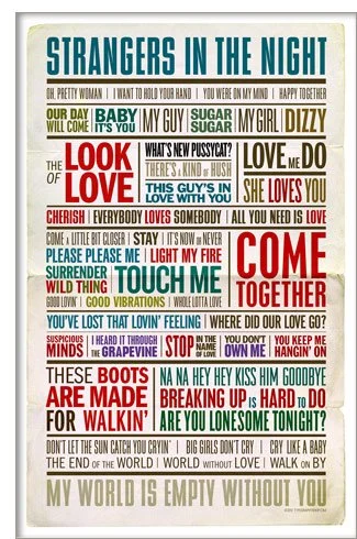 Patrick King 'Love Story '60s '70s + '80s' Prints Available