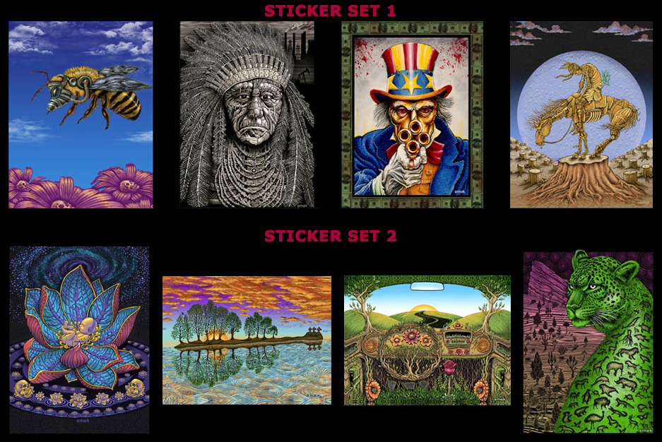 Emek Sticker Sets Available