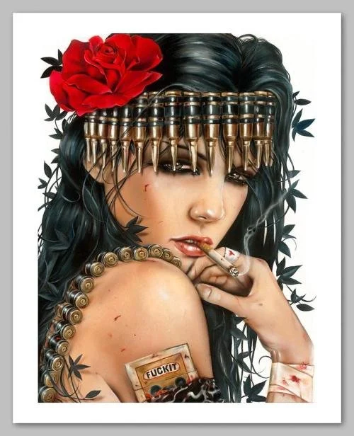 Brian M Viveros 'War Child' + 'Frida La Meurte' Prints Release Details