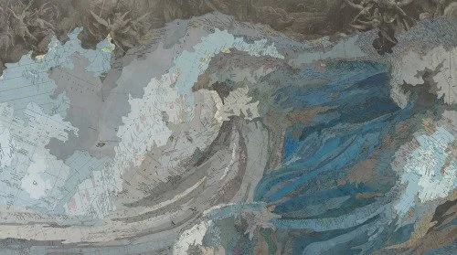 Matthew Cusick 'The Mind Is Its Own Place' Print Available