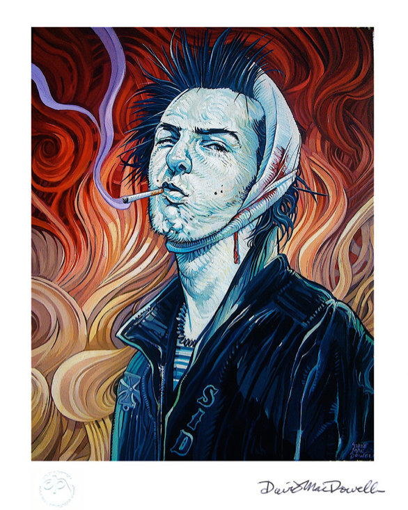 Dave MacDowell 'Vicious Van Gogh' Print Release Details