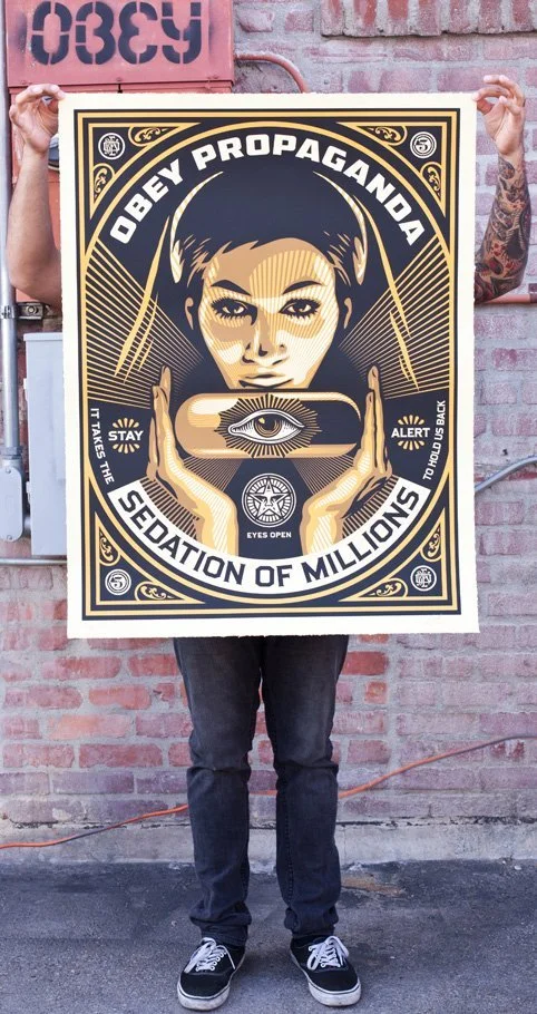 Obey 'Sedation Pill 'Large Format Print Release Details