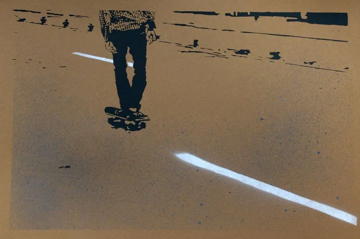 Chris Stain 'Steady Rollin', 'Imagine There Is No Heaven' + 'Lookin For Work' Prints Available