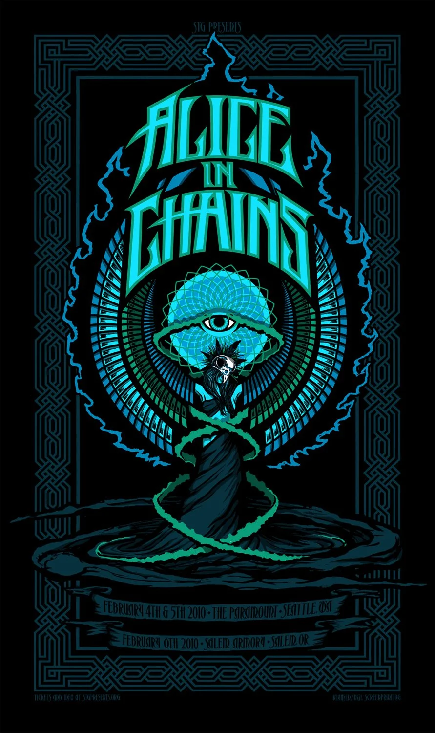 Brad Klausen 'Alice In Chains' Print Release Info
