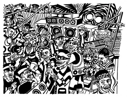 Tony McDermott 'Yardcore Collective' Print Available