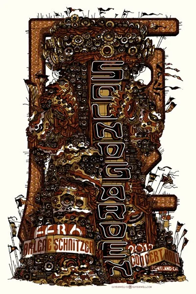 Guy Burwell 'Soundgarden' Portland 2013 Print Available