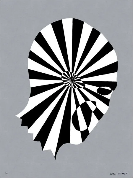 Bryan Schnelle 'Control' Foil Print Available