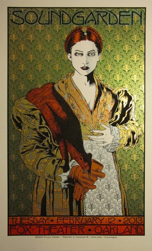 Chuck Sperry 'Soundgarden' Oakland Print Release Details