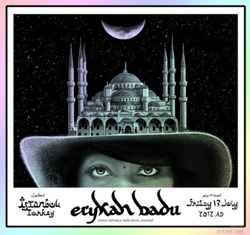 Emek 'Erykah Badu' Istanbul Print Release Details