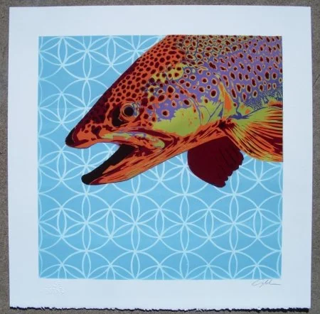 Ian Millard 'Cutthroat Trout' Print Release Details