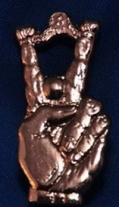 Emek 'Peace Sign' Copper Pin SNEAK PEEK