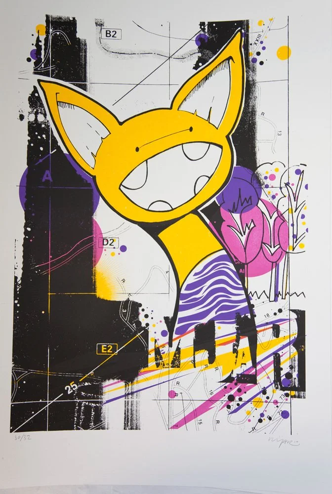 Mjar 'Screenprint' Available