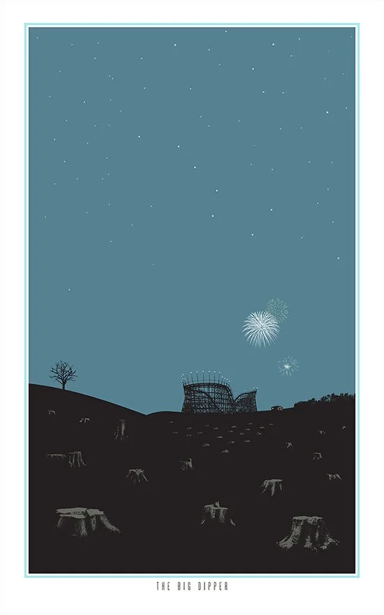 Mark Brabant 'The Big Dipper' Print Available