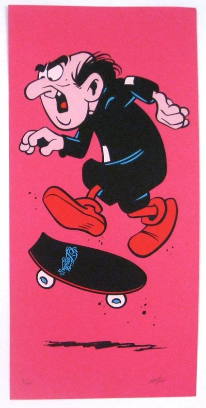 Todd Batrud 'Gargamel' Razzleberry Variant Print Available