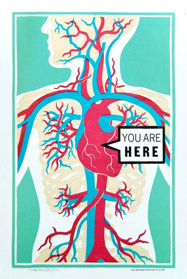 Roll + Tumble 'This Is Where You Are' Print Available