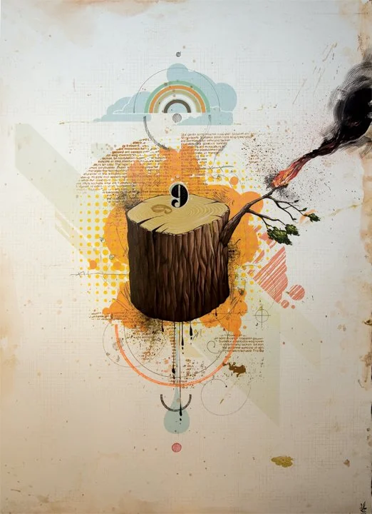 Blaine Fontana 'I Dream Of My Main Grain' Print Available