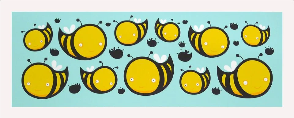 Rob Warnick 'Bees' Prints Available