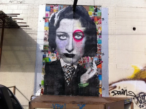 Beautiful Dain Mural In New York City