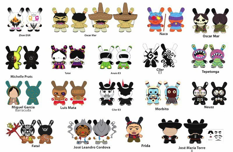 Dunny 'Azteca 2' Series Checklist