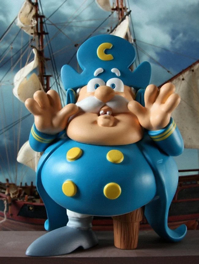 Ron English 'Capt Cornstarch' Vinyl Figure Pre-Order Available