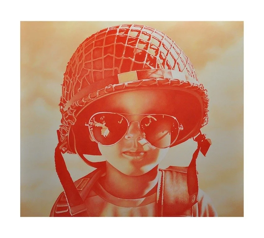 Michael Peck 'Recruit #1' Self Portrait Print Available