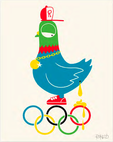 Ronzo 'Going For Gold' Print Available