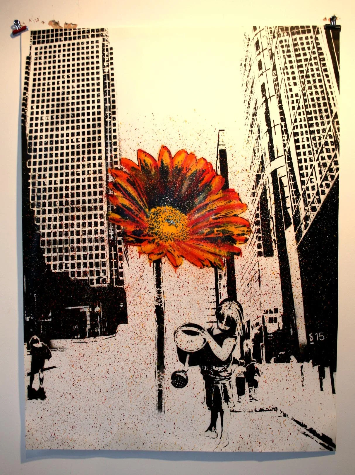 Grafter 'Daisy Stops The Traffic' Print Available