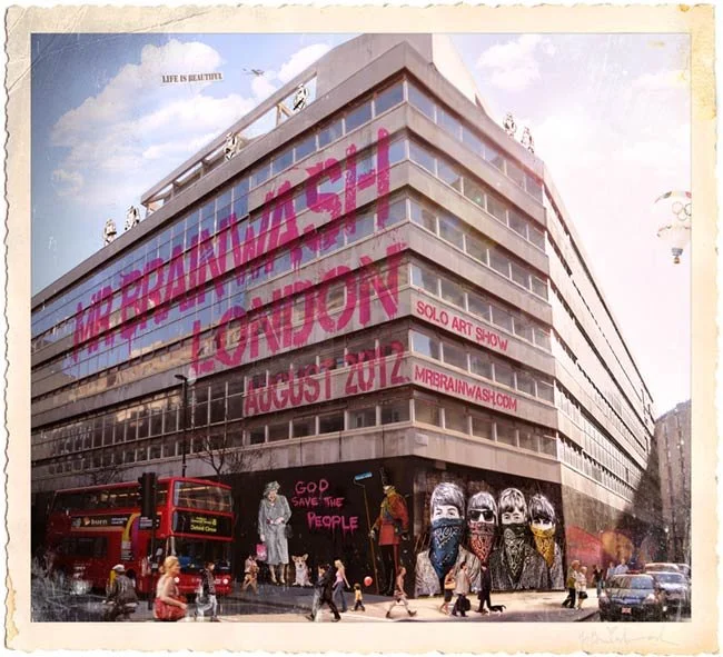 Mr Brainwash London Art Show Announcement