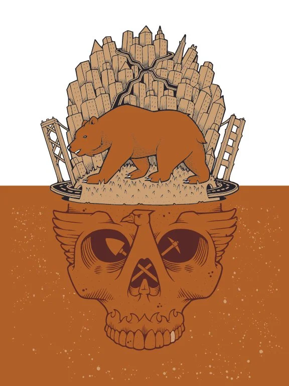 Jeremy Fish 'City And State' + 'Golden Hills' Prints SNEAK PEEK