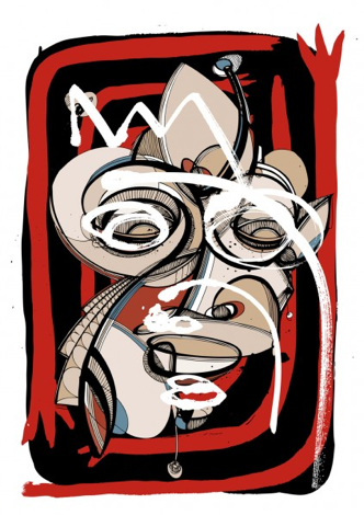 Romain Froquet 'Face a Face' Print Available