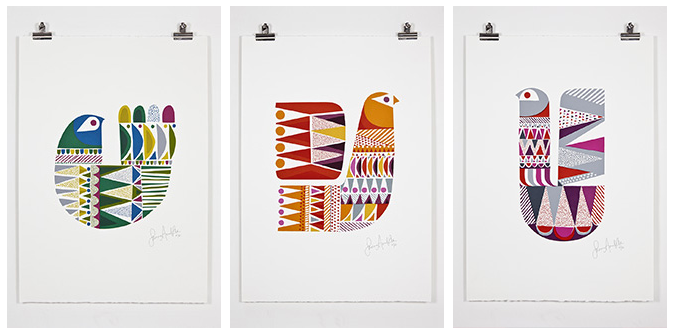 Sanna Annukka 'Lintu' Print Series Available