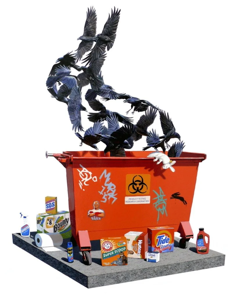 Josh Keyes 'Black Angel' SNEAK PEEK