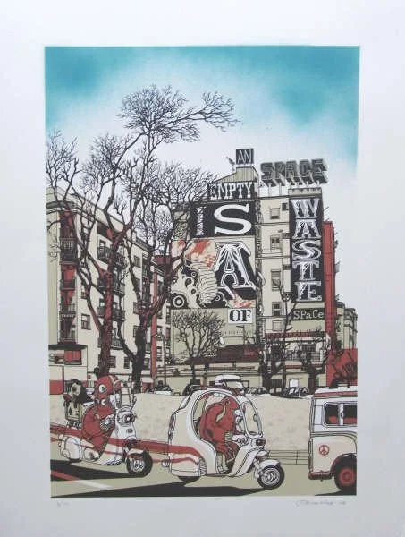 China Mike 'Waste Of Space' Print Available