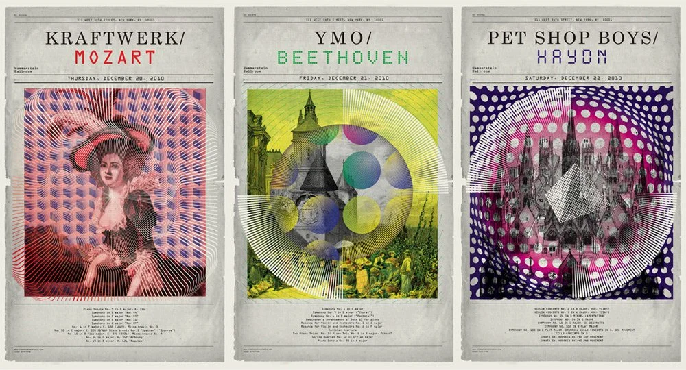 Hye Jung Bae 'Classical/Digital Music Series' Illustrations