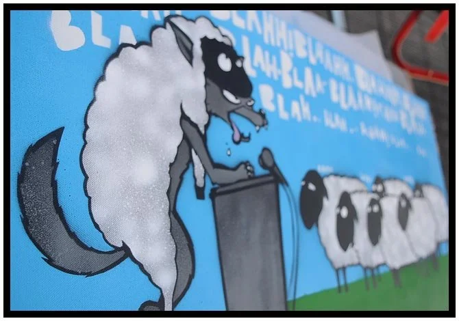 Mau Mau 'Wolf In Sheeples Clothing' Print Release Details