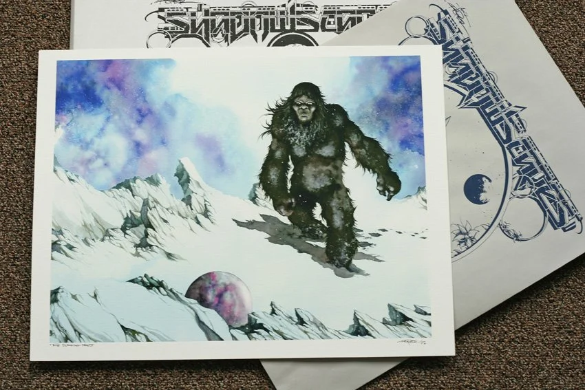 Arik Roper 'Burning Frost' Print Available