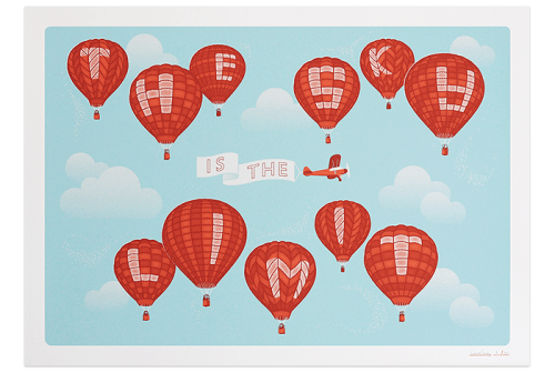 Laura Seaby 'The Sky Is The Limit' Print Available