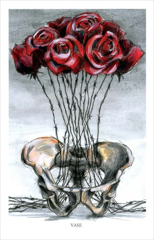 Derek Hess 'Vase' Print Available
