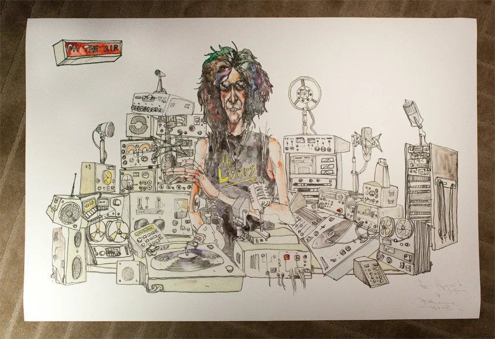 David Choe 'Howard Stern' SNEAK PEEK 