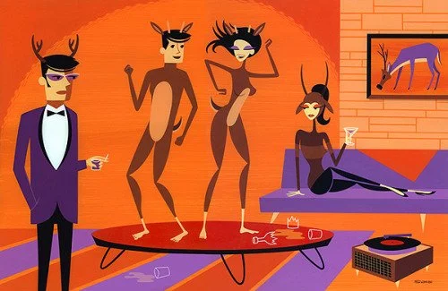 Shag 'Stag Party' Print Available