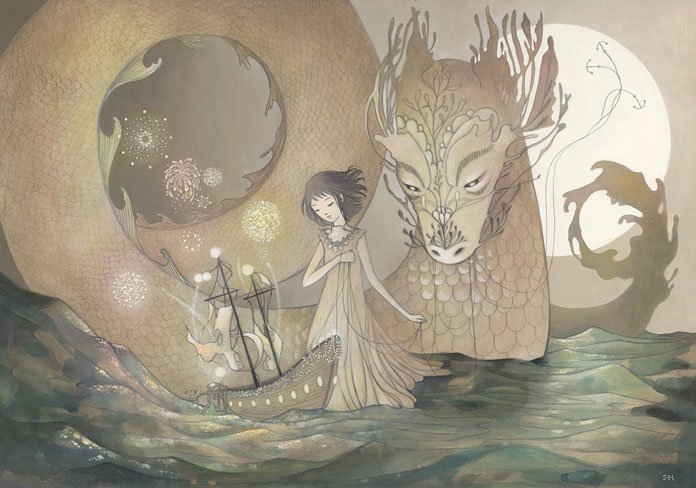 Amy Sol 'Water Dragon' Print Release Details