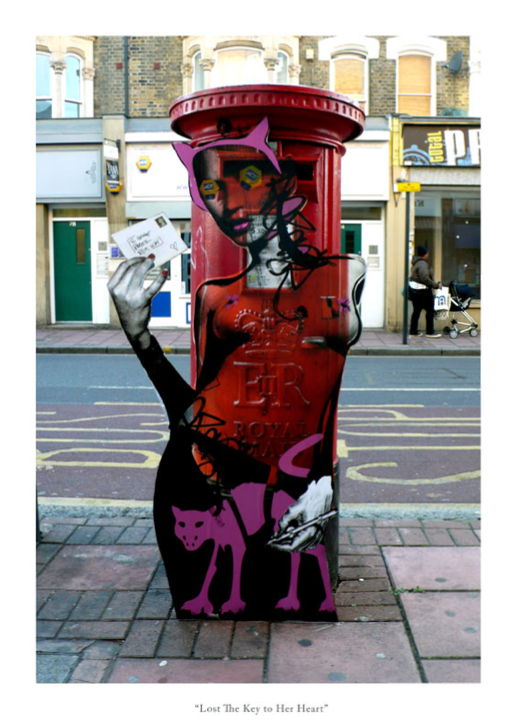 Miss Bugs 'Lost The Key To Her Heart' Don't Panic Posters Available